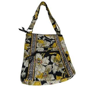 Vera Bradley Dogwood Quilted Purse Crossbody Multi Pockets